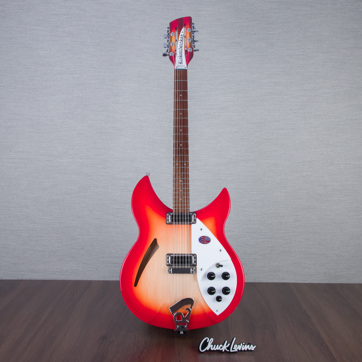 Rickenbacker 330/12 Semi-Hollowbody Electric Guitar - Fireglo - Preorder - #2424691