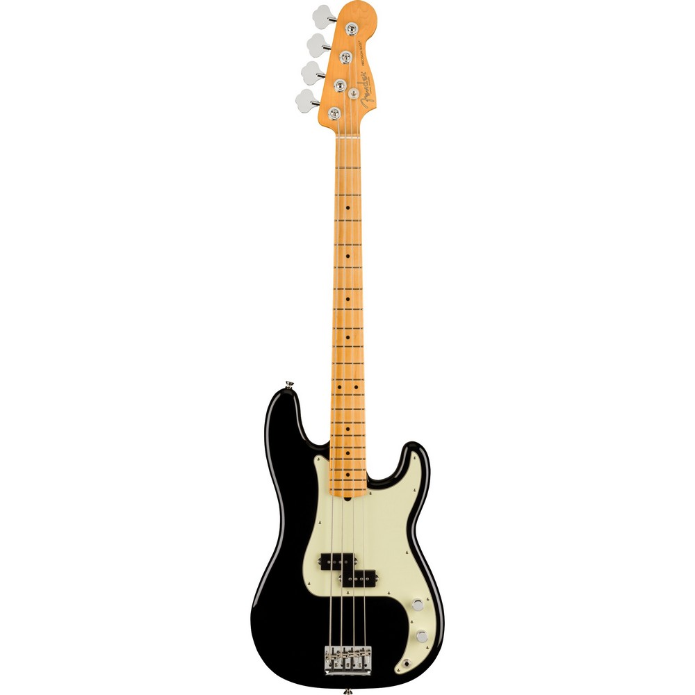 Fender American Professional II Precision Bass Guitar, Maple Fingerboard - Black - Mint, Open Box