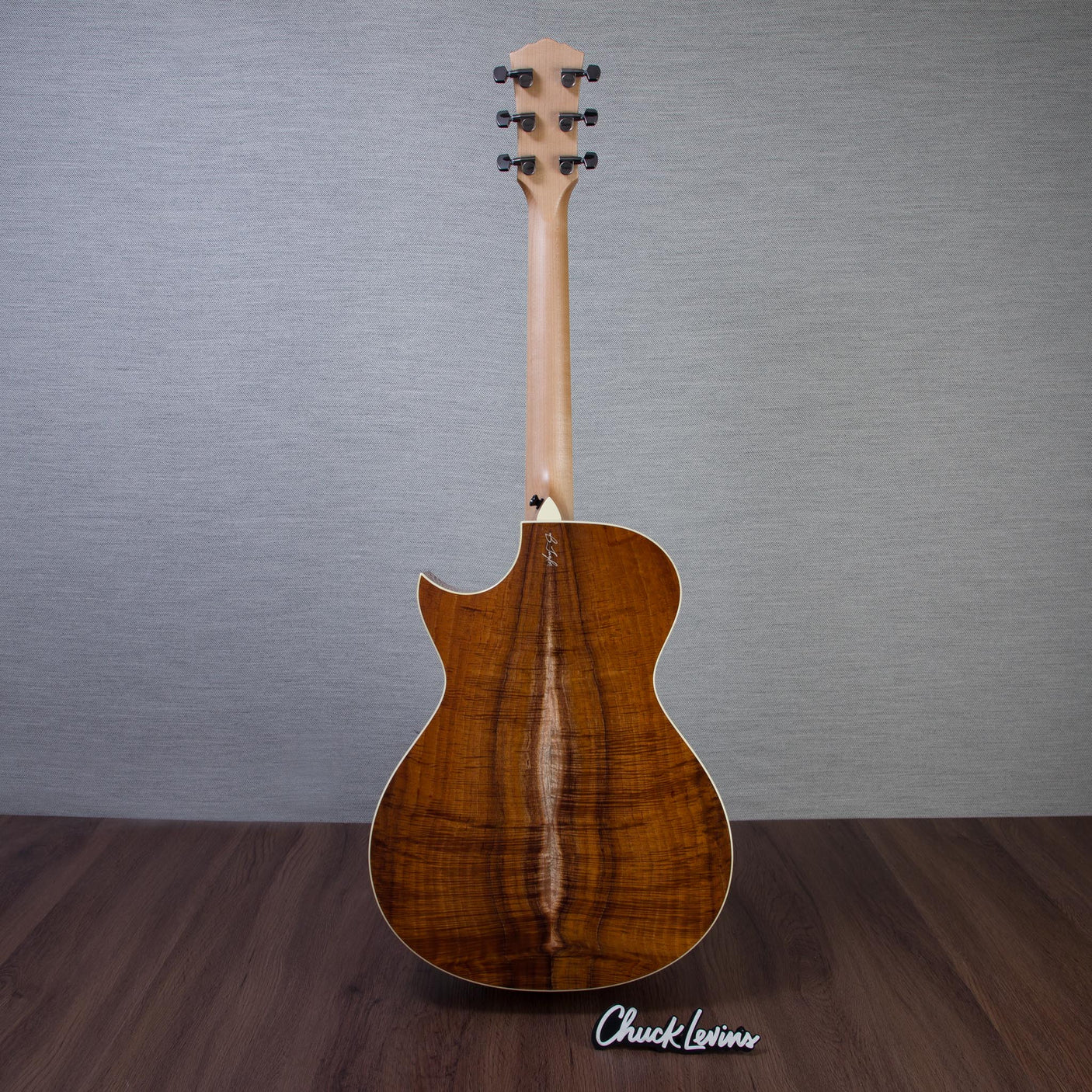 Taylor Custom Shop Gold Label Grand Concert Hawaiian Koa Acoustic Guitar - CHUCKSCLUSIVE - #1206056100