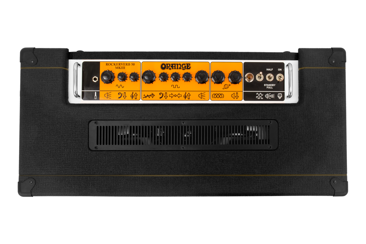 Orange Rockerverb 50 MKIII 212 Combo Amplifier - Black