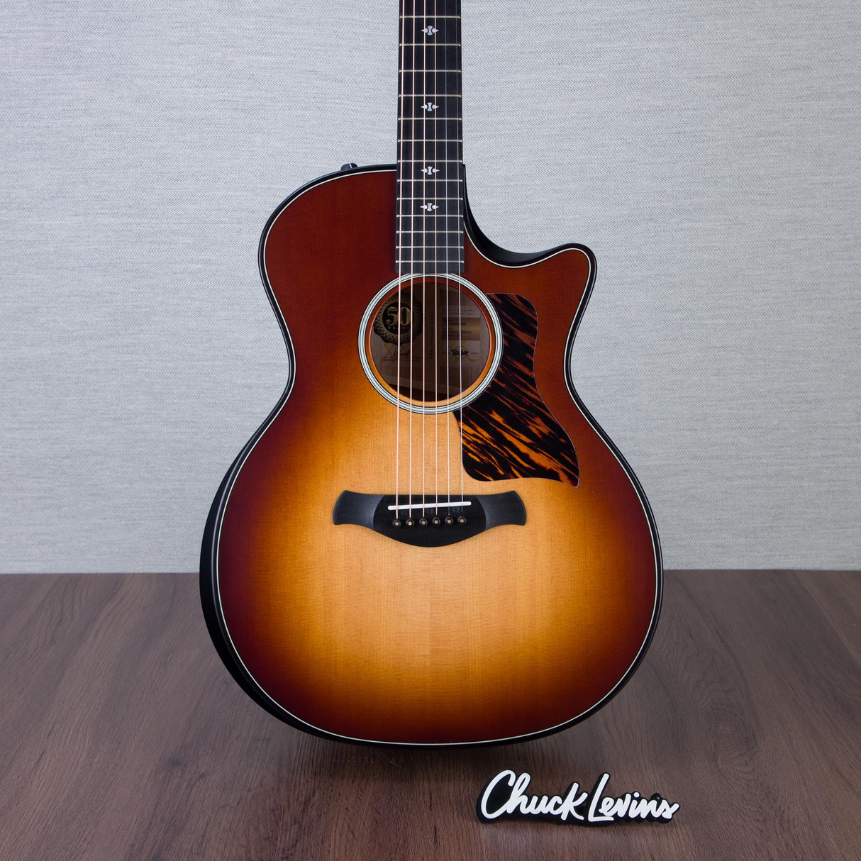 Taylor 50th Anniversary Builder's Edition 314 Ash/Spruce Acoustic Electric Guitar - Kona Burst - #1202264056
