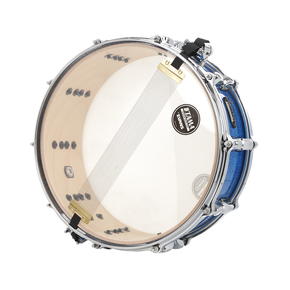 Tama 14" x 5.5" Starclassic Maple Snare Drum - Vintage Blue Sparkle