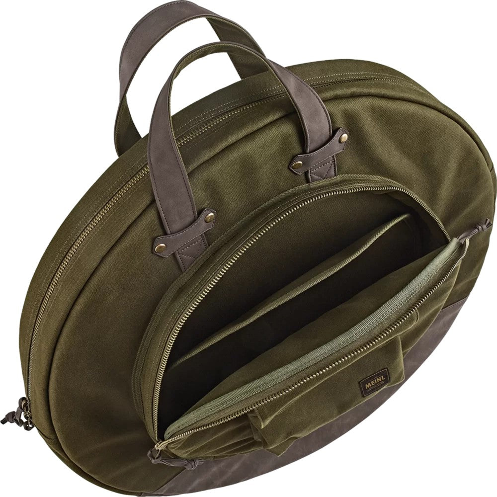 Meinl Waxed Canvas 22-Inch Cymbal Bag - Forest Green