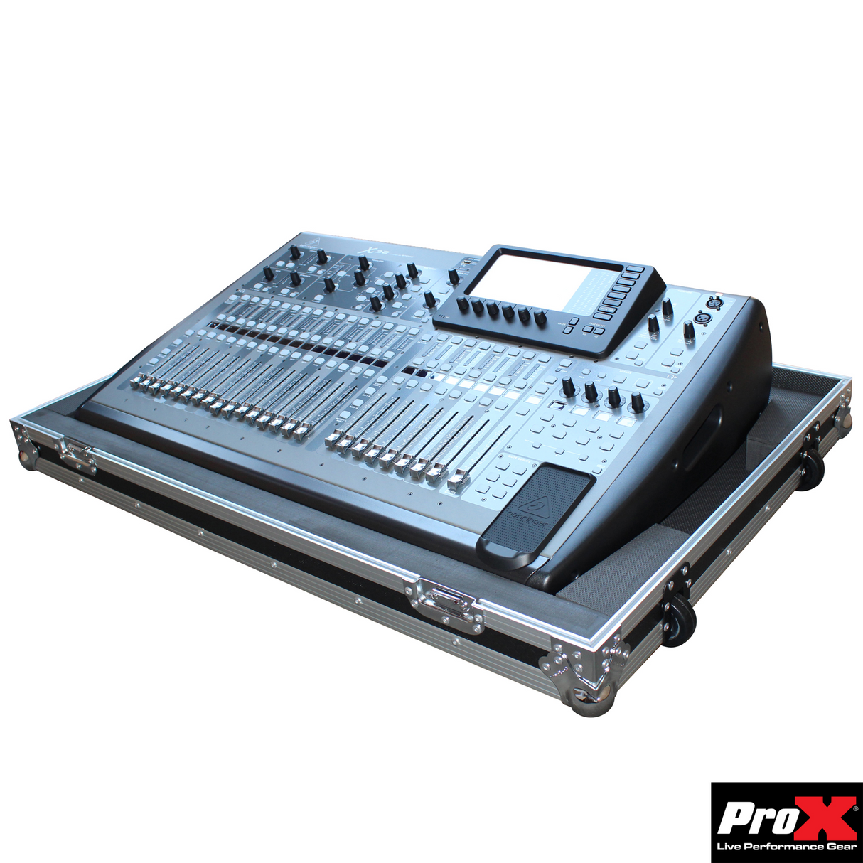 ProX XS-BX32W Behringer X32 Digital Mixer Flight/Road Case W/Wheels - Preorder