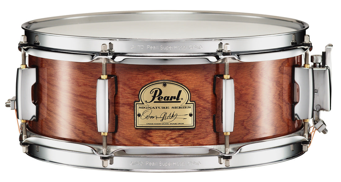 Pearl 13"x5" Omar Hakim Signature Snare Drum - Mahogany