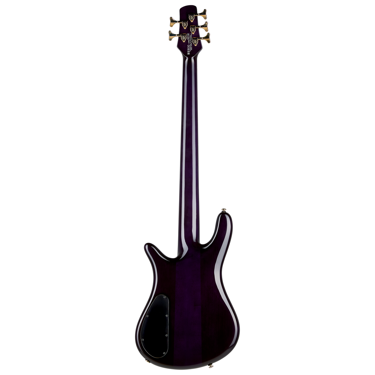 Spector ICON NS-5 Neck-Through Series 5-String Bass Guitar - Purple Cherry