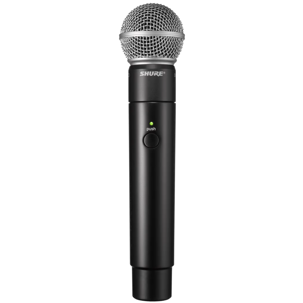 Shure MXW2/SM58 Handheld Transmitter with SM58 Capsule - Z10 Band