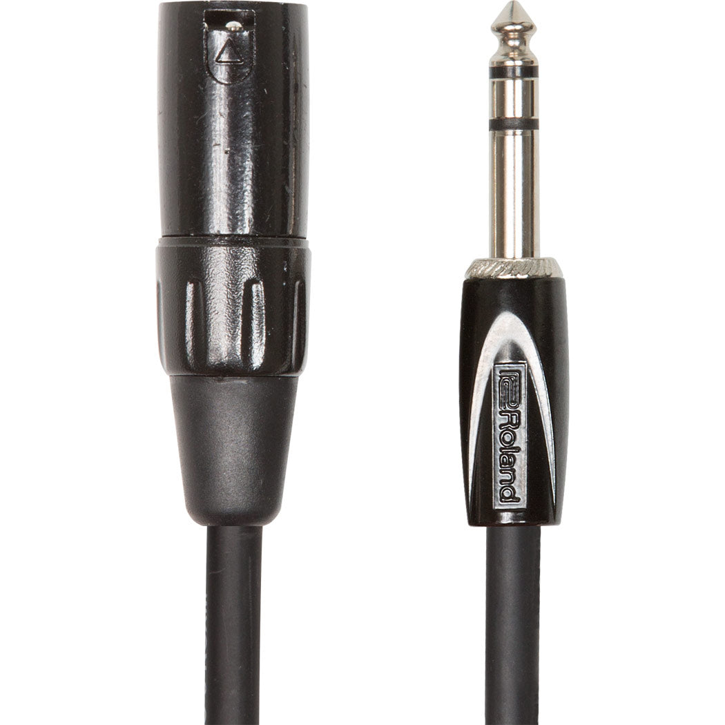 Roland RCC-3-TRXM 1/4-Inch TRS Male to XLR Male Connector Cable - 3-Foot