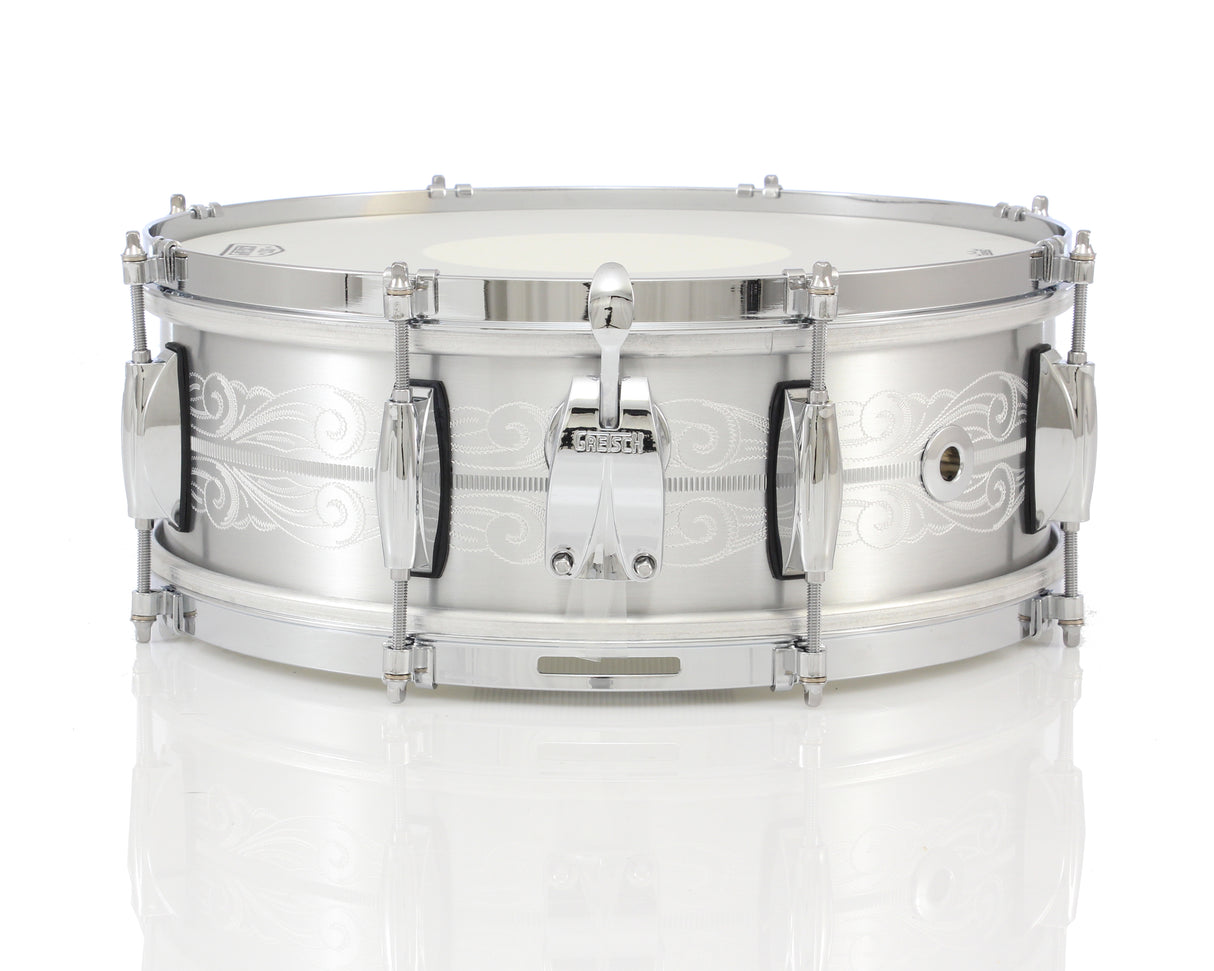 Gretsch 14" x 5" USA Custom 135th Anniversary Solid Aluminum Snare Drum