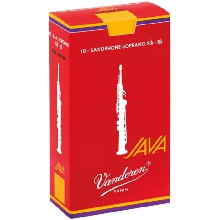 Vandoren Java Red 10-Pack Soprano Saxophone Reeds - 3