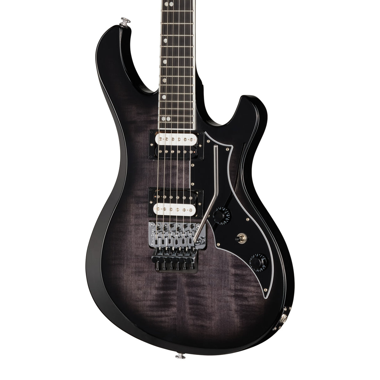 Gibson USA Victory Floyd Rose Electric Guitar - Translucent Ebony Burst