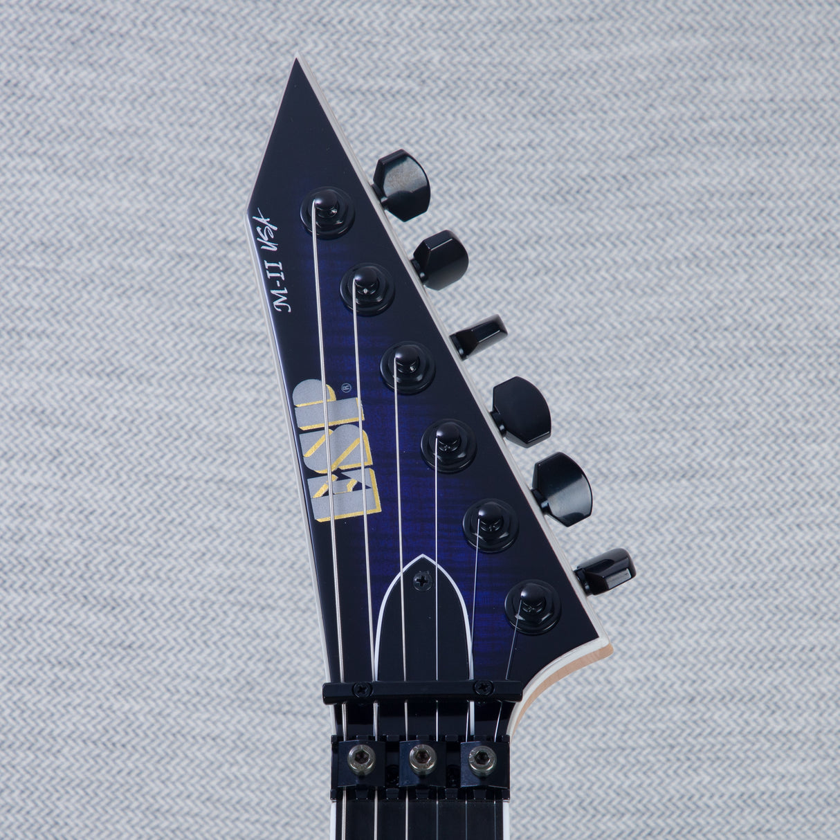 ESP USA M-II DX Electric Guitar - Dark Blue Sunburst - #US24203 - Mint, Open Box