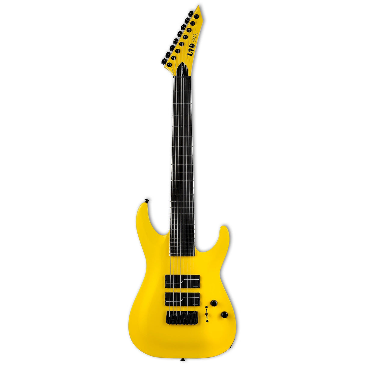 ESP LTD Stephen Carpenter SC-608 Signature Baritone Electric Guitar - Yellow