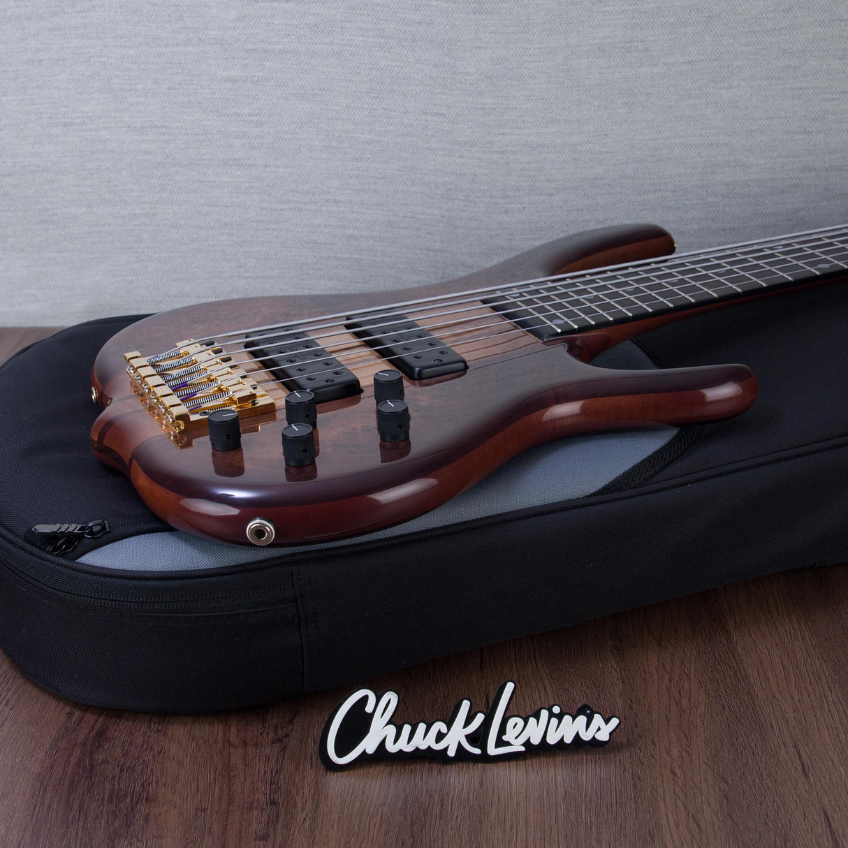Ken Smith BSR-6TNE Black Tiger Electric Bass Guitar - Burst - #6TNE7084WB26