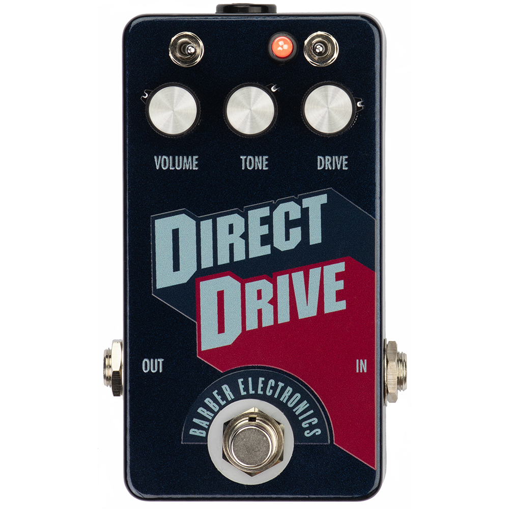 Barber Electronics Compact Direct Drive v4 Pedal - Blue