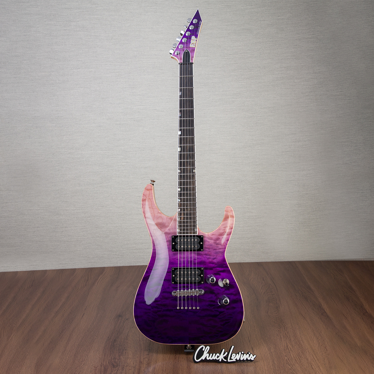 ESP USA Horizon-II Quilt Maple Top Electric Guitar - #US22103