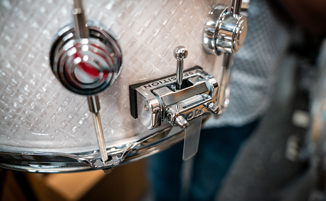 DW 6.5 x 14-Inch Collector Series Pure Oak Snare - White Crystal