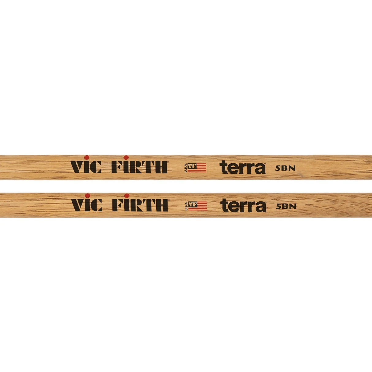 Vic Firth American Classic 5BTN Terra Series Drumsticks with Nylon Tip - 4 Pairs