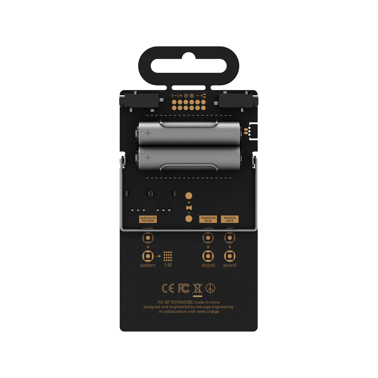 Teenage Engineering PO-32 Tonic Pocket Operator Drum Machine