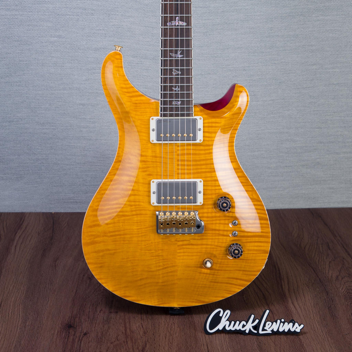 PRS Wood Library McCarty Tremolo With 408 Switching Electric Guitar - Vintage Yellow - #260430604