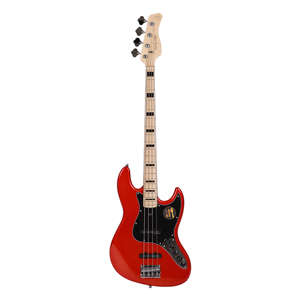 Sire Marcus Miller V7 New Gen Vintage Alder-4 Bass Guitar - Bright Metallic Red - New