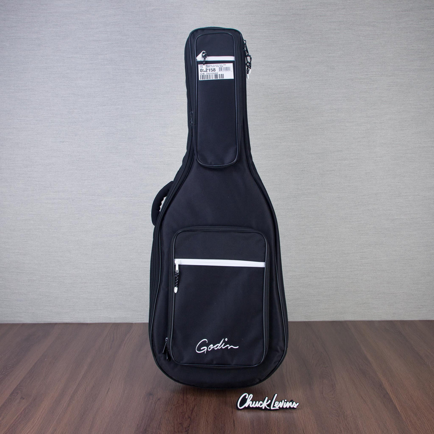 Godin MultiAc Grand Concert SA Nylon String Acoustic-Electric Guitar - Trans Black - CHUCKSCLUSIVE - #25313344