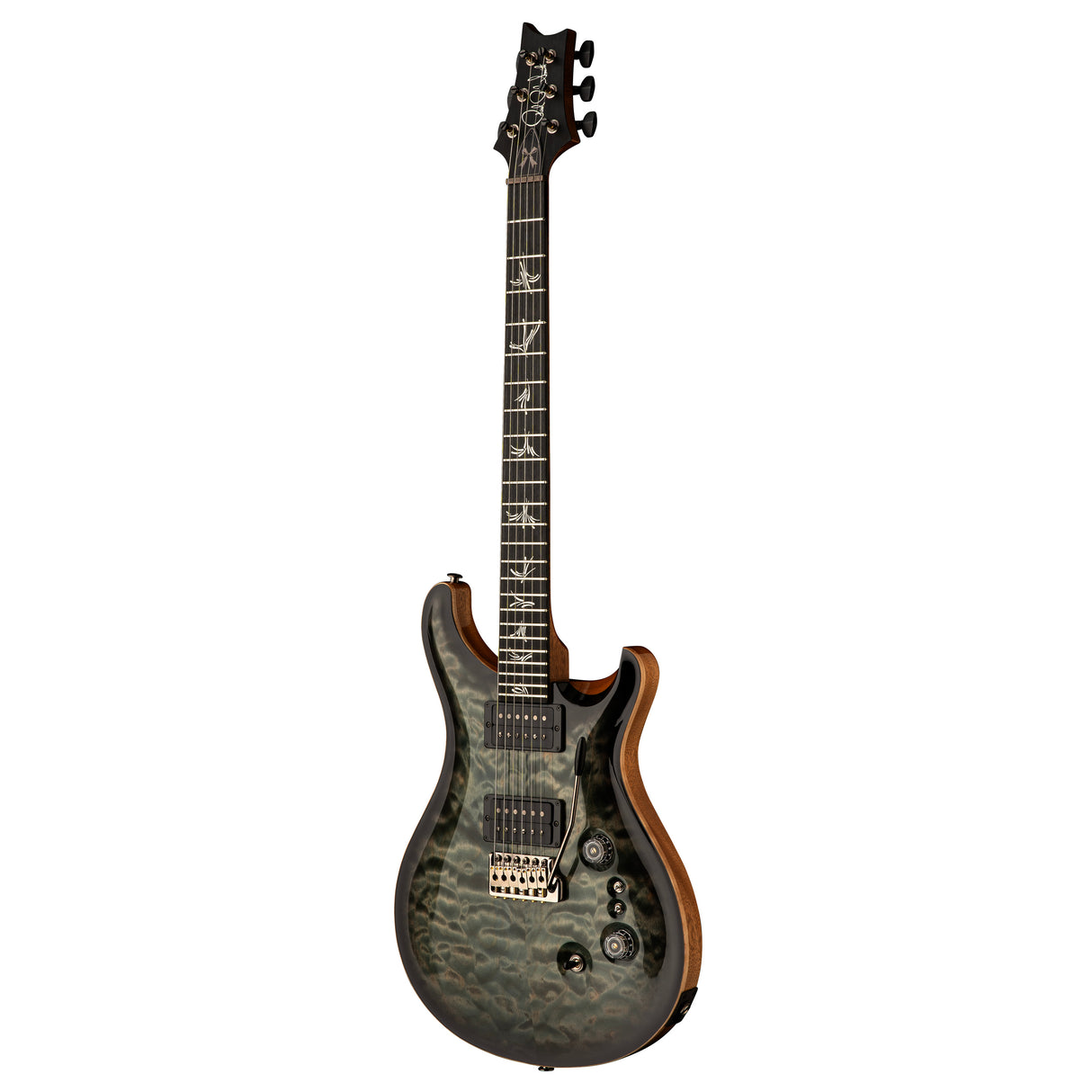 PRS Limited Edition Kanami Custom 24-08 Quilt Electric Guitar - Trampas Green Smokeburst