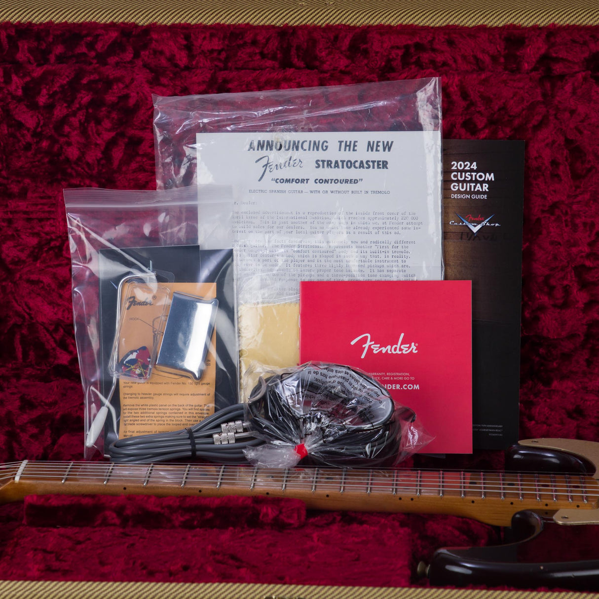 Fender Custom Shop Limited Edition 70th Anniversary 1956 Stratocaster Electric Guitar - Wide Fade Chocolate 2-Tone Sunburst - #LXX0491