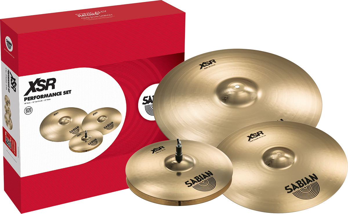 Sabian XSR Performance Cymbal Set
