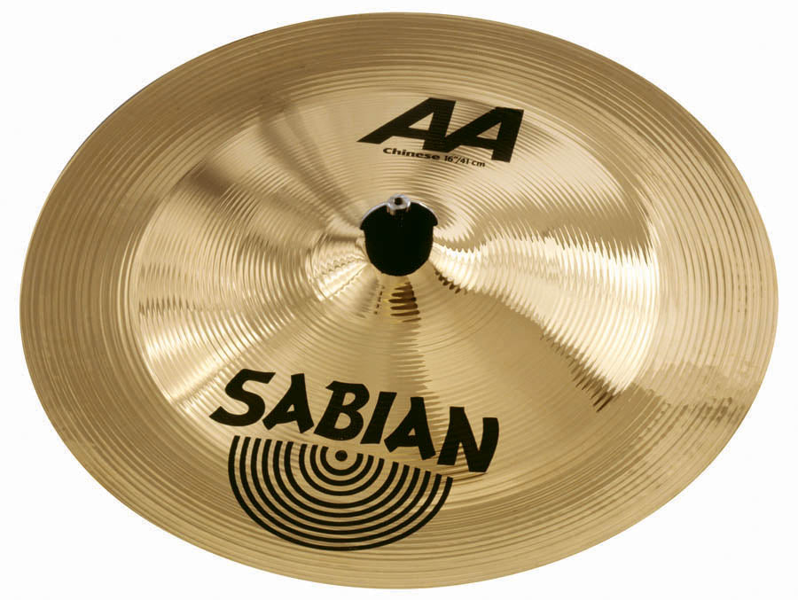 Sabian 18" AA Chinese Cymbal Brilliant Finish