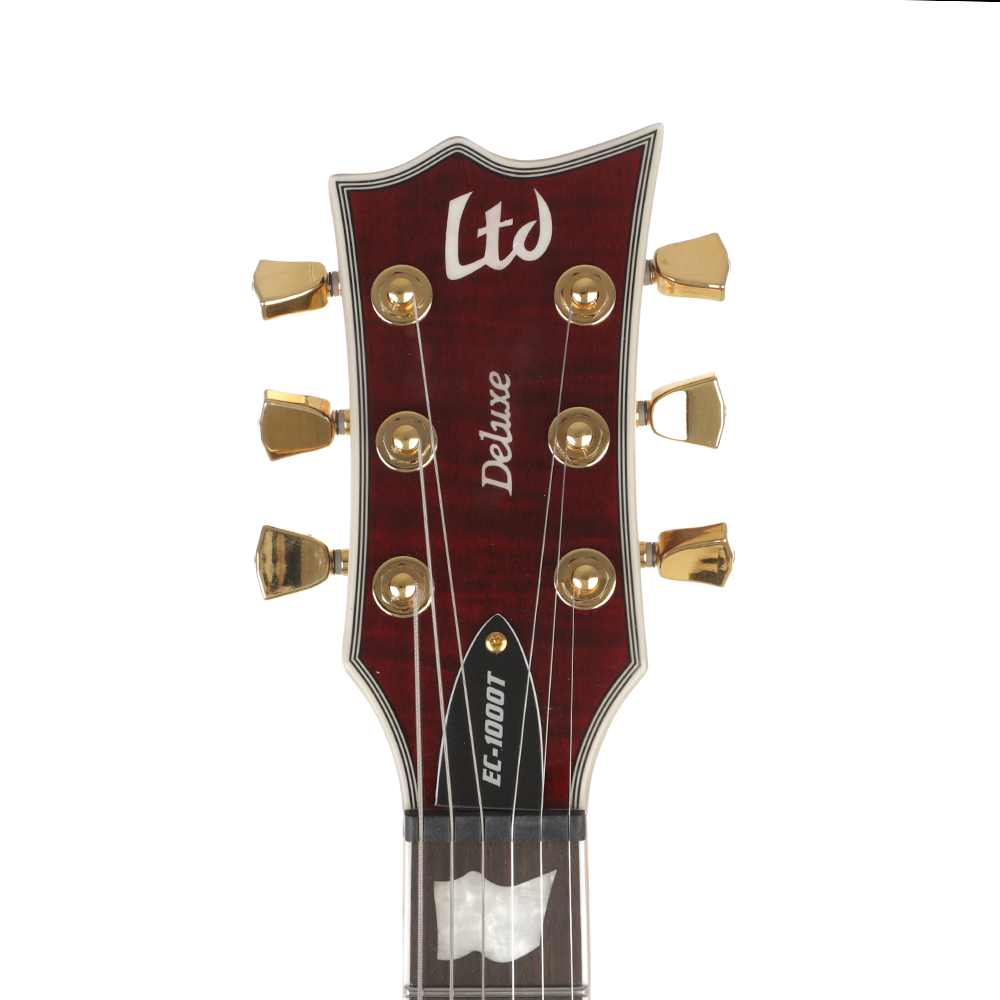 ESP LTD EC-1000T CTM Electric Guitar - See Thru Black Cherry - Mint, Open Box