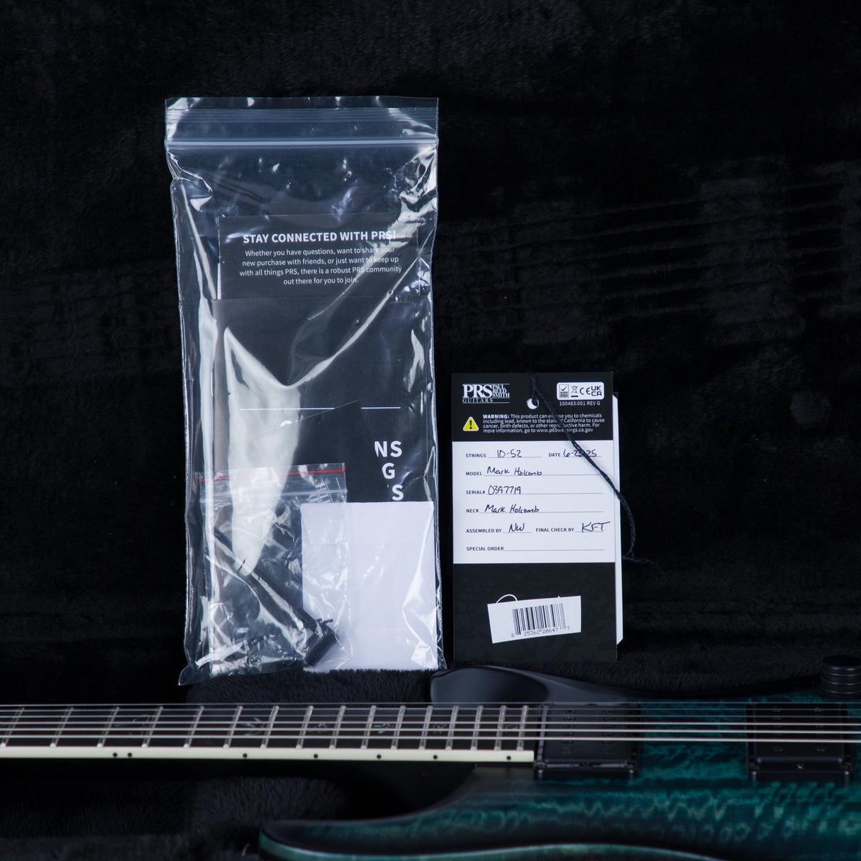 PRS Mark Holcomb Electric Guitar - Cobalt Smokeburst - #250397719