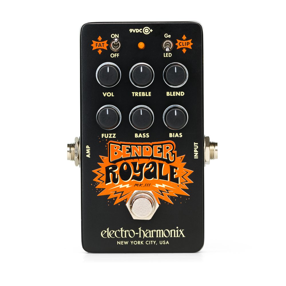 Electro-Harmonix Bender Royale Germanium Fuzz Electric Guitar Pedal