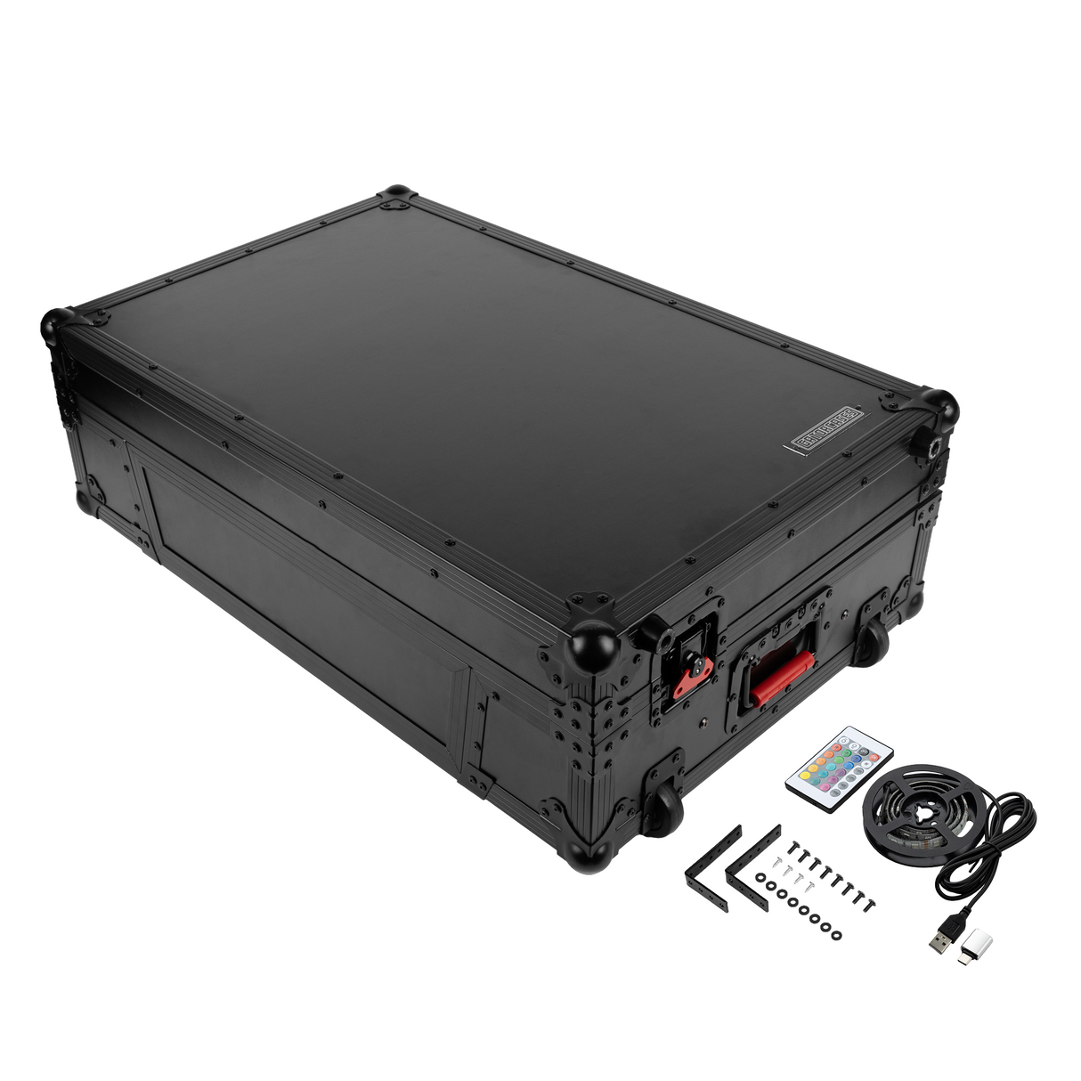 Gator ONYX G-ONYXUD-FLX10-LED DDJ-FLX10 Controller Case with LED and 2U Rackspace