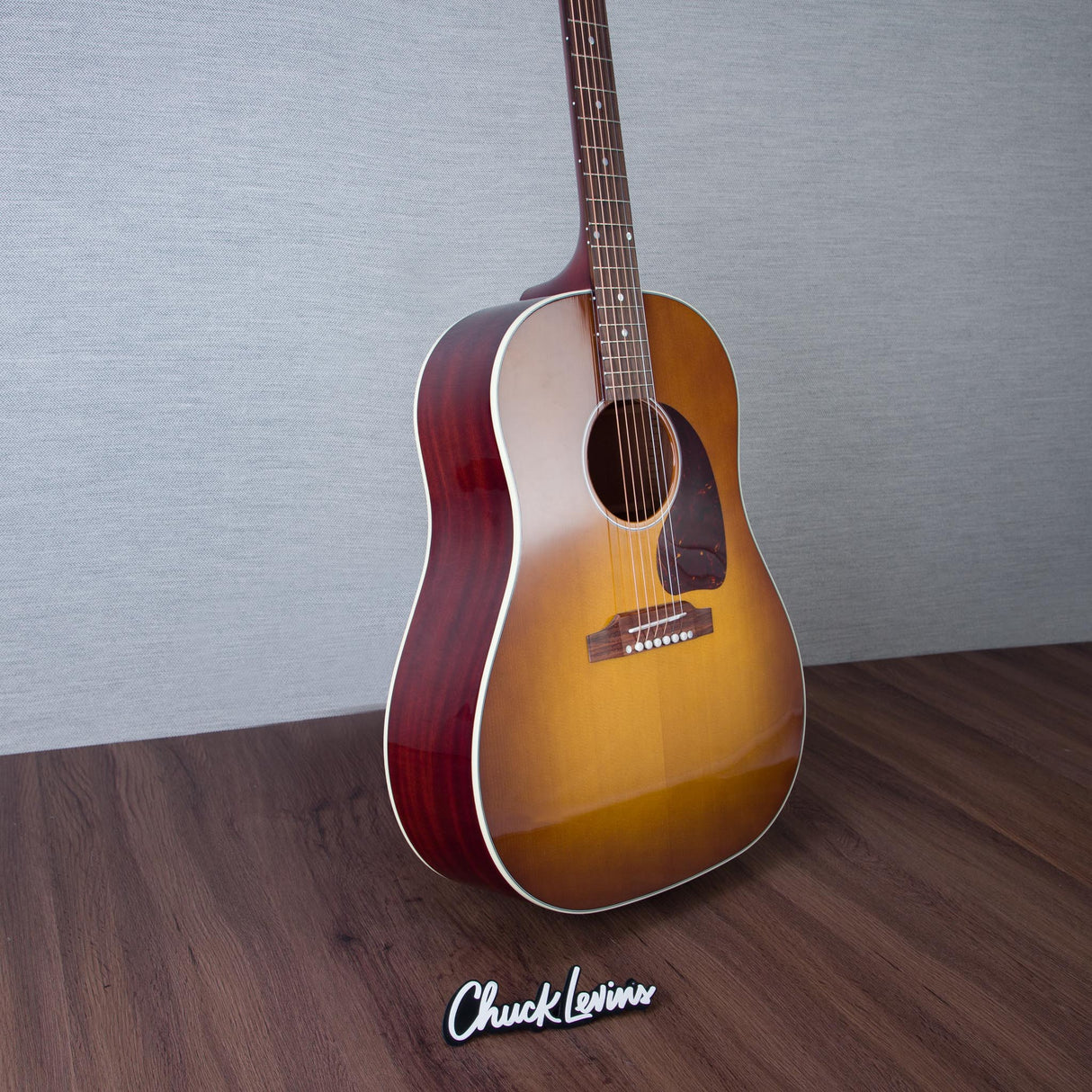Gibson J-45 Standard Mahogany/Sitka Spruce Acoustic Electric Guitar - Honey Burst - #23264114