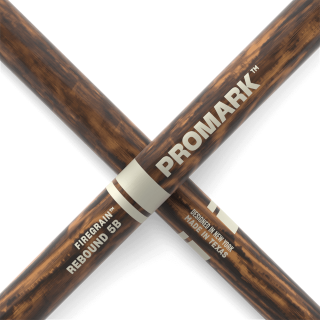 ProMark Rebound 5B FireGrain Hickory Drumstick, Acorn Wood Tip, 4-Pack
