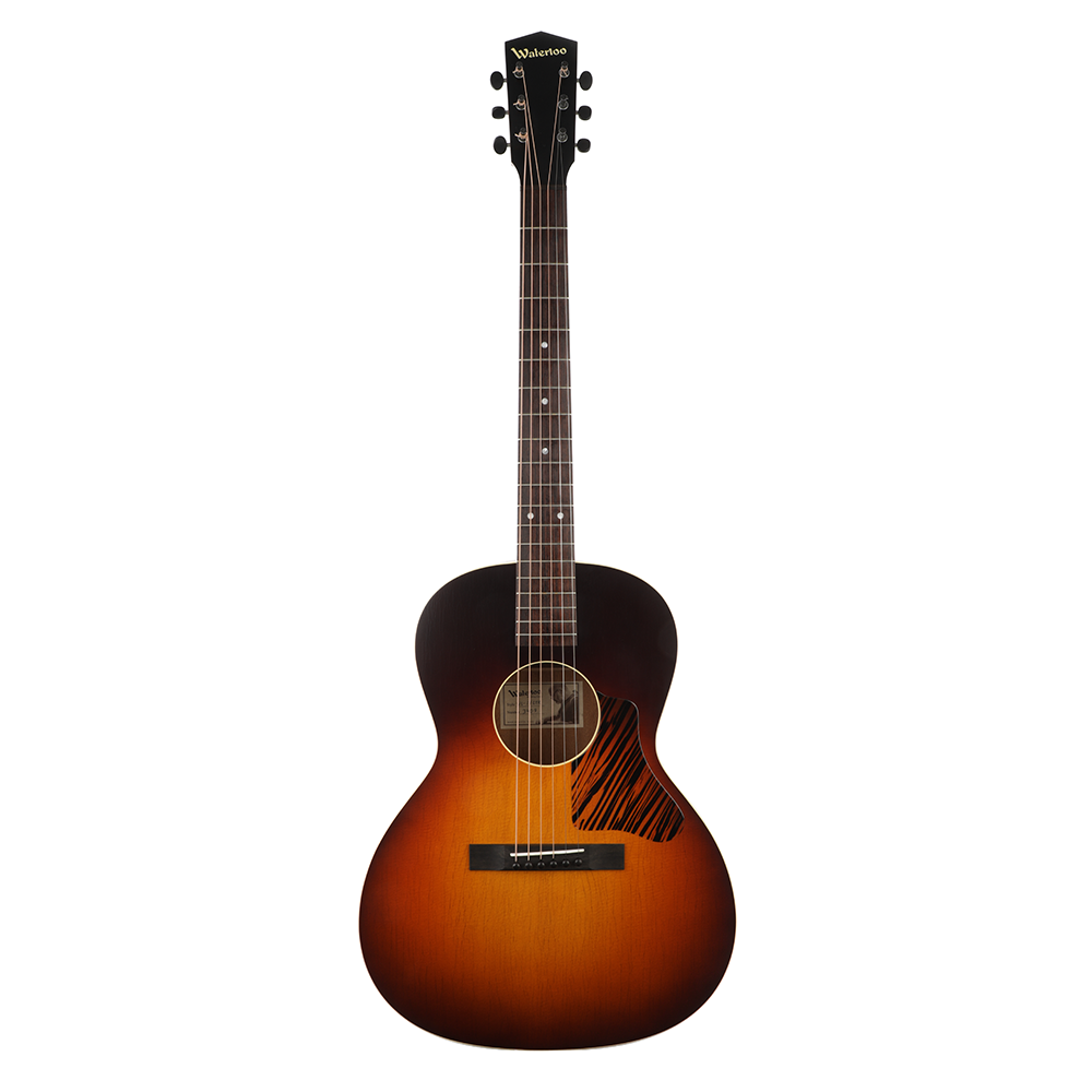 Waterloo WL-14 Ladder Braced Acoustic Guitar - Vintage Sunburst - New