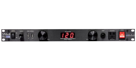 ART SP 4x4 PRO USB LED Metered Rackmount Power Distribution System