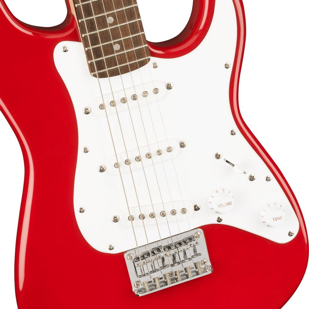 Squier Mini Stratocaster Electric Guitar, Laurel Fingerboard - Dakota Red