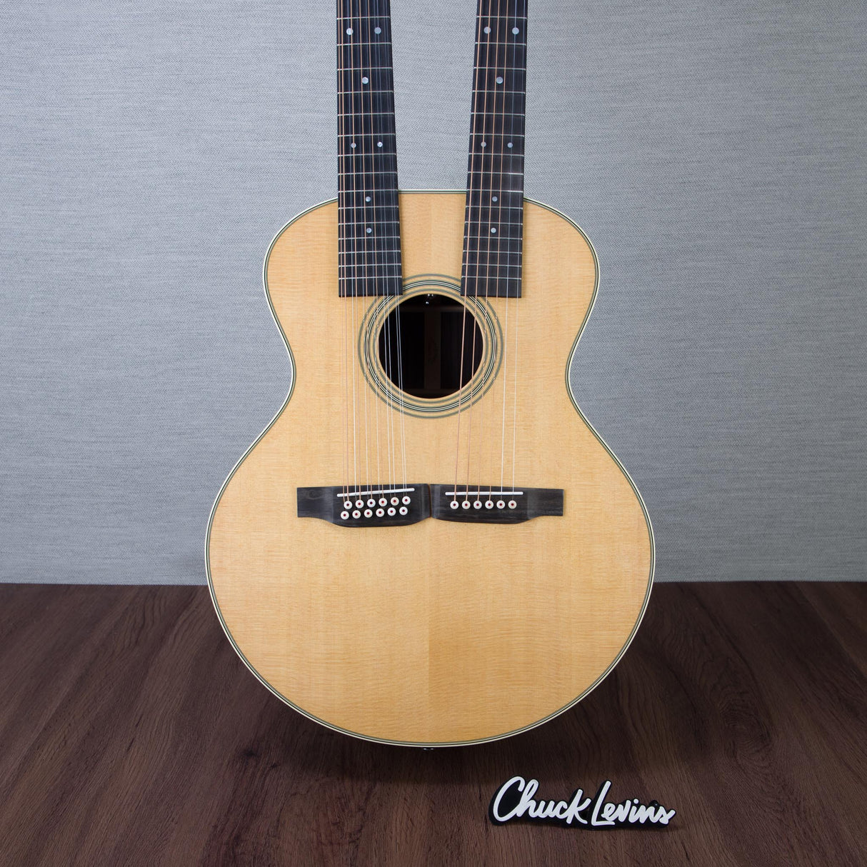 Martin Grand J-28E Double Neck Rosewood/Spruce Acoustic Electric Guitar - #M3015671