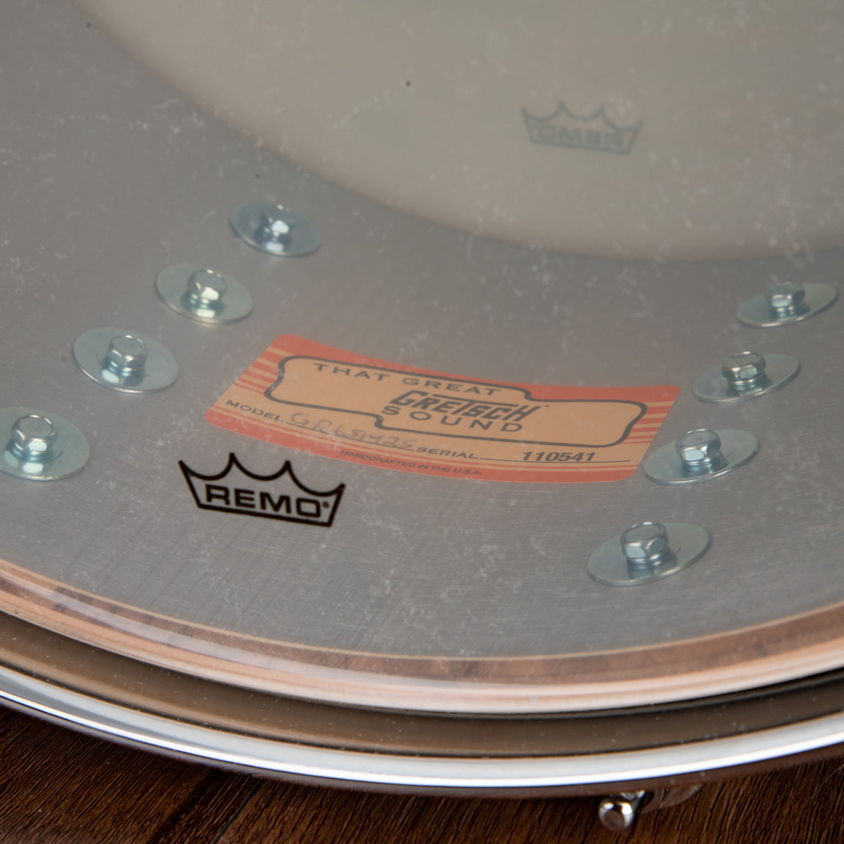 Gretsch USA Custom 14x6.5-Inch Snare Drum - Ruby Red Pearl