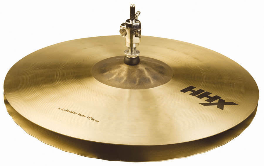 Sabian 13" HHX-Celerator Hi-Hat Cymbals Brilliant Finish