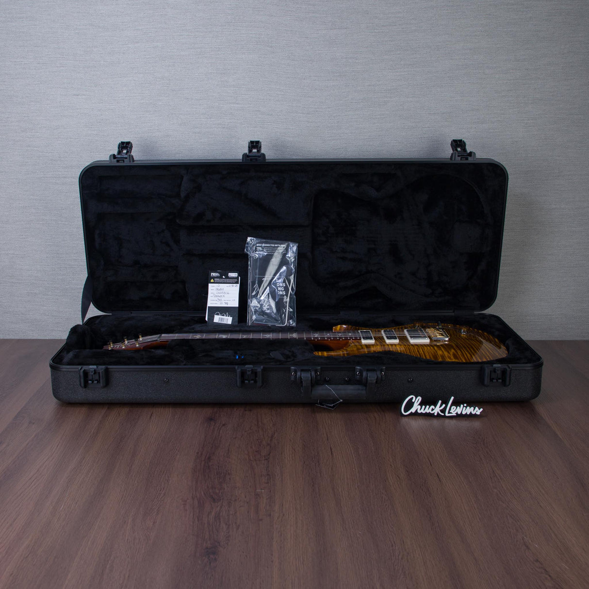 PRS Studio 10-Top Electric Guitar - Black Gold - #250405816