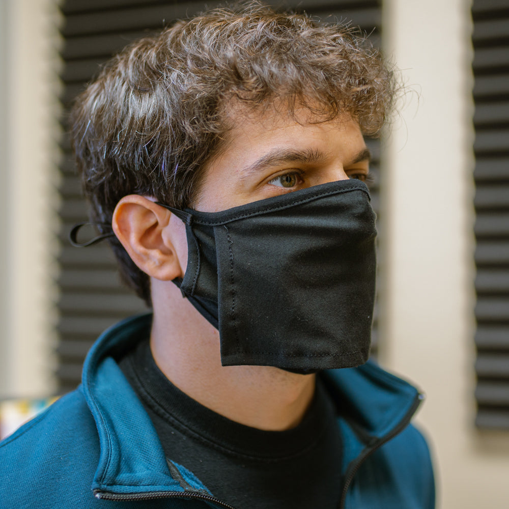 Bell Barrier Face Mask for Wind and Brass Instruments