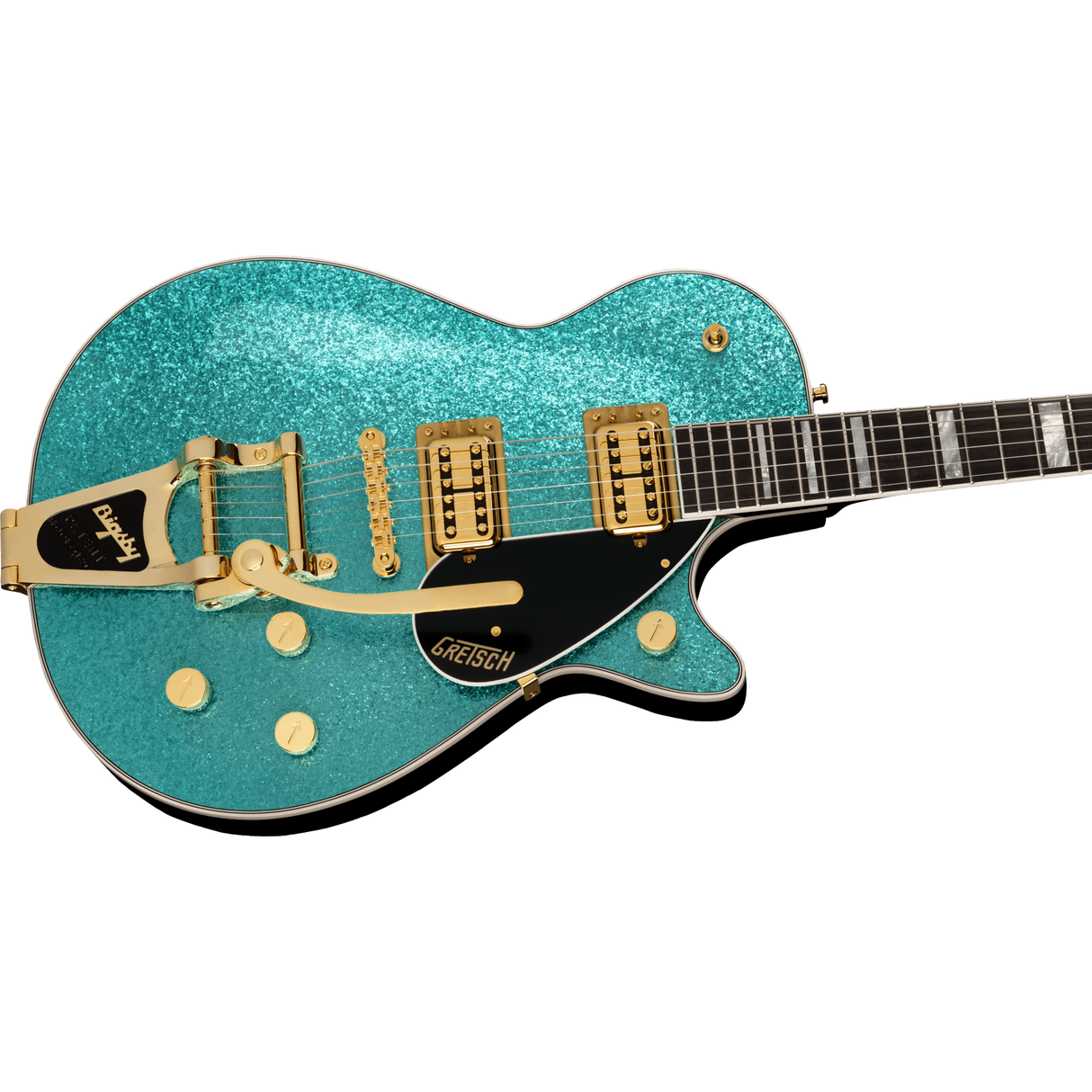 Gretsch G6229TG LTD Players Edition Sparkle Jet BT with Bigsby and Gold Hardware - Ocean Turquoise - New