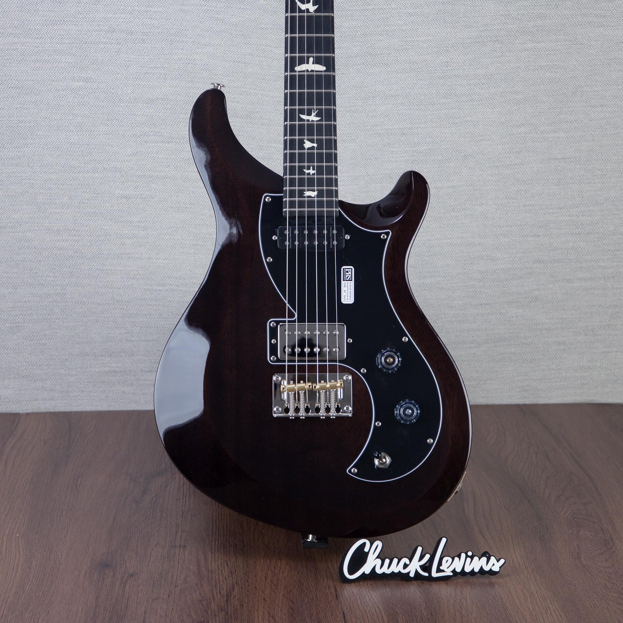 PRS S2 Vela Custom Color Electric Guitar - Charcoal - #25S2081682