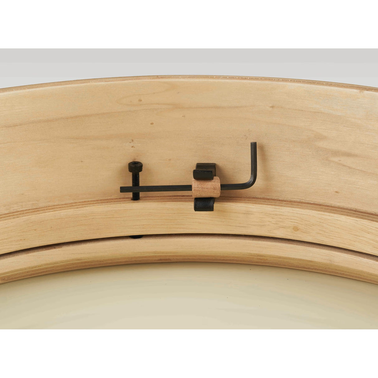 LP 14 x 4-Inch Tunable Tar Frame Drum - Black-to-Natural Fade