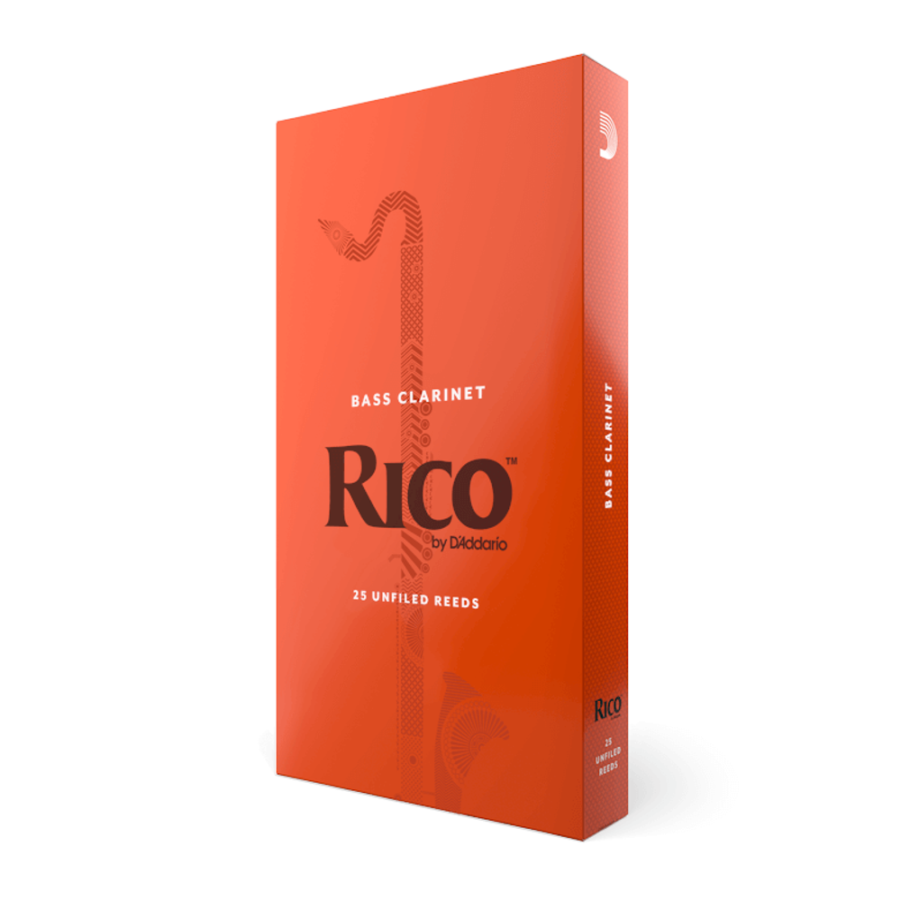 Rico 25-Pack Bass Clarinet Reed - 2.5