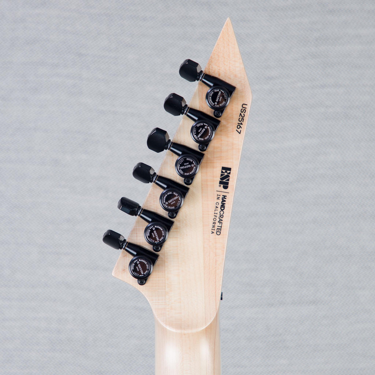 ESP USA M-I DX FR Electric Guitar - Lime Burst - #US25167