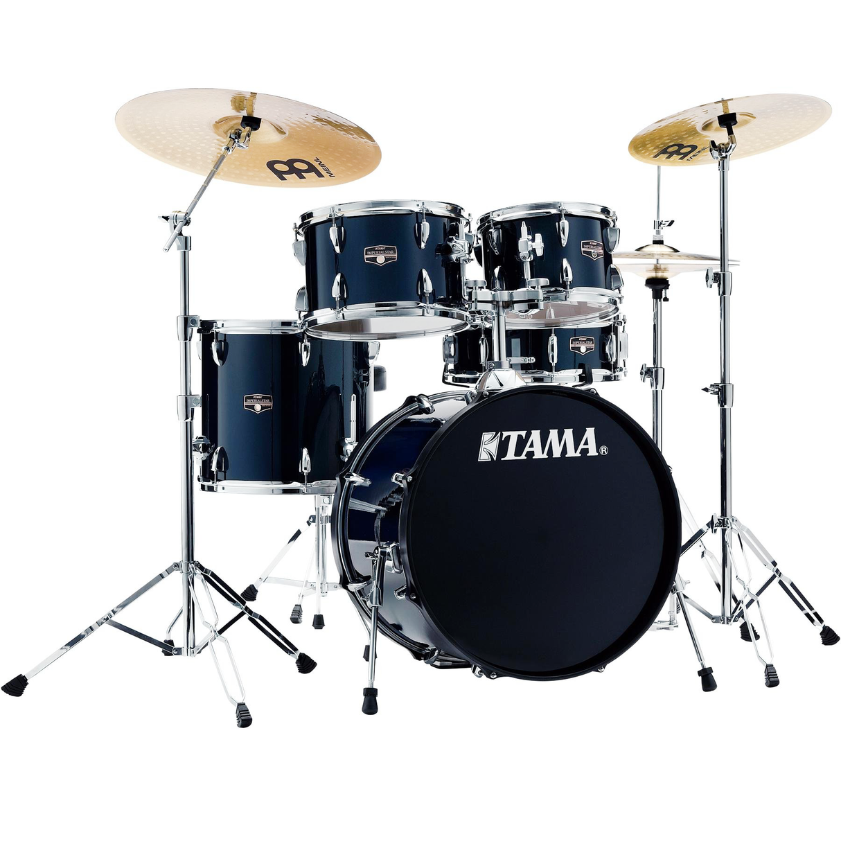 Tama Imperialstar 5-Piece Complete Kit with 20-Inch Kick - Dark Blue